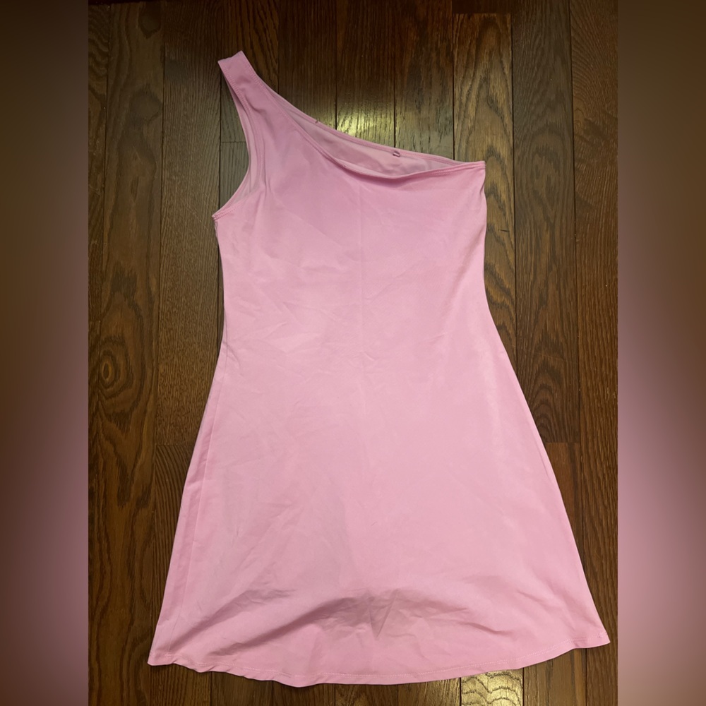 Abercrombie & Fitch Pink Athletic One Sleeve Dress Size XS - Picture 4 of 6